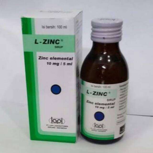 LZinc Syrup 100 ml Lazada Indonesia