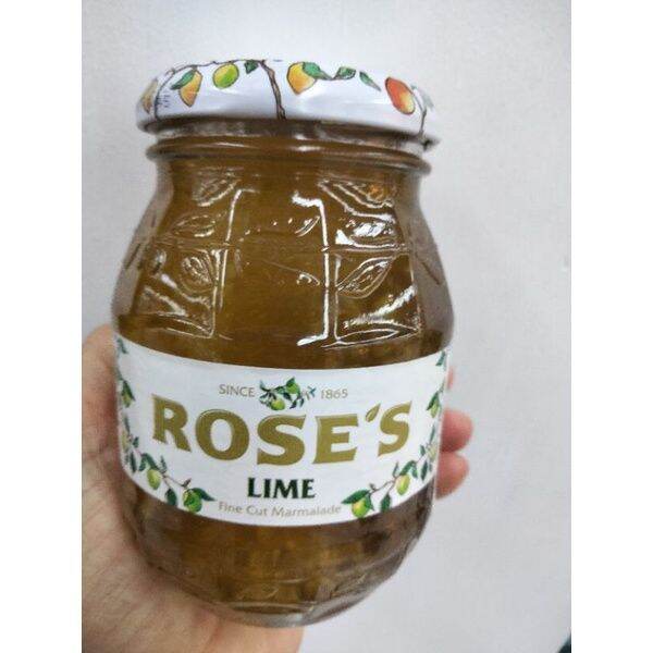 ฟินเวอร์🔹 Rose's Lime Cut Fine Marmalade แยม 454กรัม มีจำนวนจำกัด