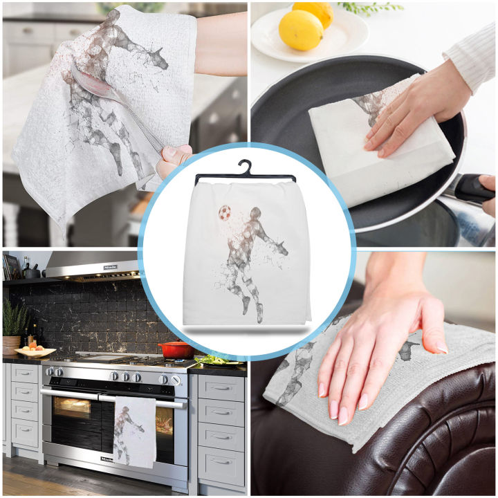 ball-sports-football-basketball-microfiber-kitchen-hand-towel-dish-cloth-tableware-household-cleaning-towel-utensils-for-kitchen