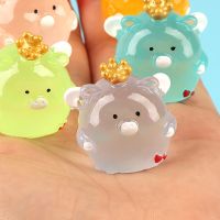 6Pcs Pig Resin Piglet Desktop Decoration Animals for Room