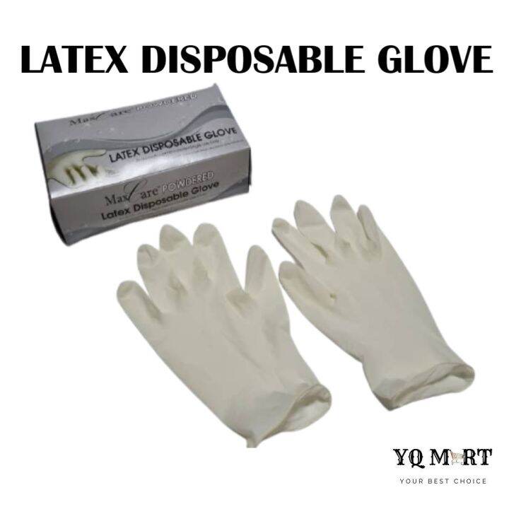 NON MEDICAL Latex Powdered Glove Latex Disposable Glove Lazada