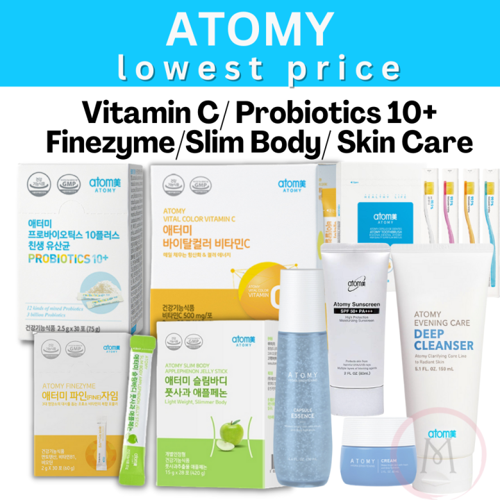 ATOMY Vitamin C/ Probiotics 10+/ Finezyme/ Slim Body Msia Ready Stock
