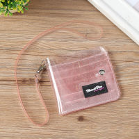 Clear Card Bags Coin Purse Holder Ladies Mini Money Wallet Women Purse Clear Purse PVC Purse