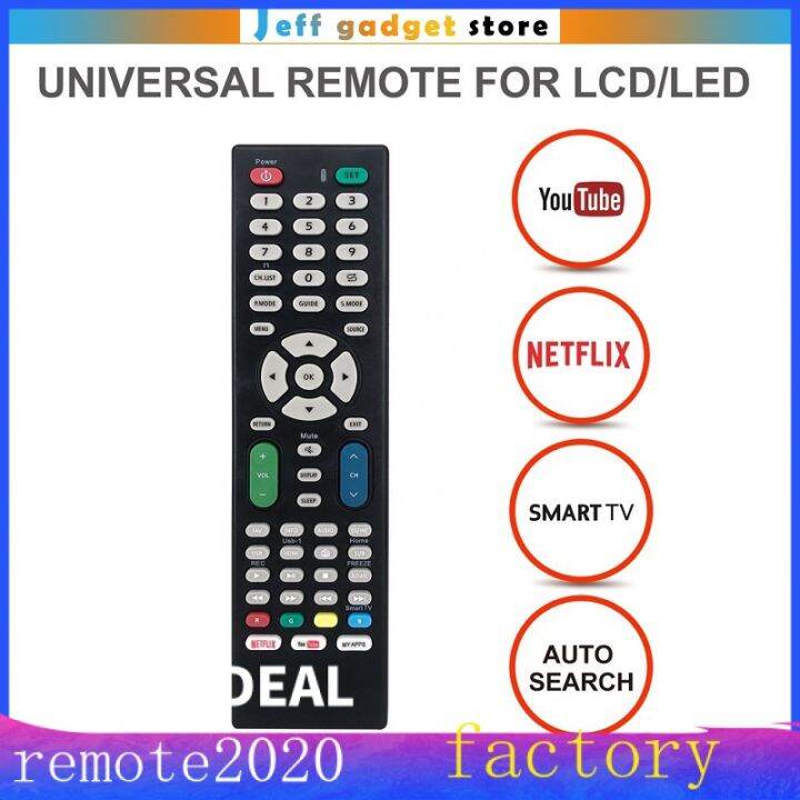 COD Replacement RM-014S Smart LCD LED TV Universal Remote Control For ...