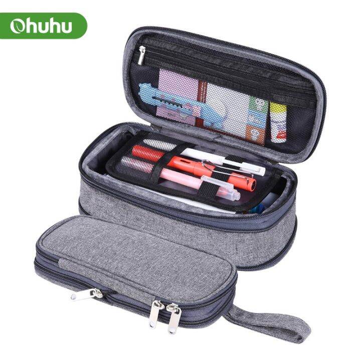 ohuhu-pen-bag-stationary-pen-storage-bag-pencil-case-portable-multi-layer-large-capacity-big-pencil-box-school-students-supplies