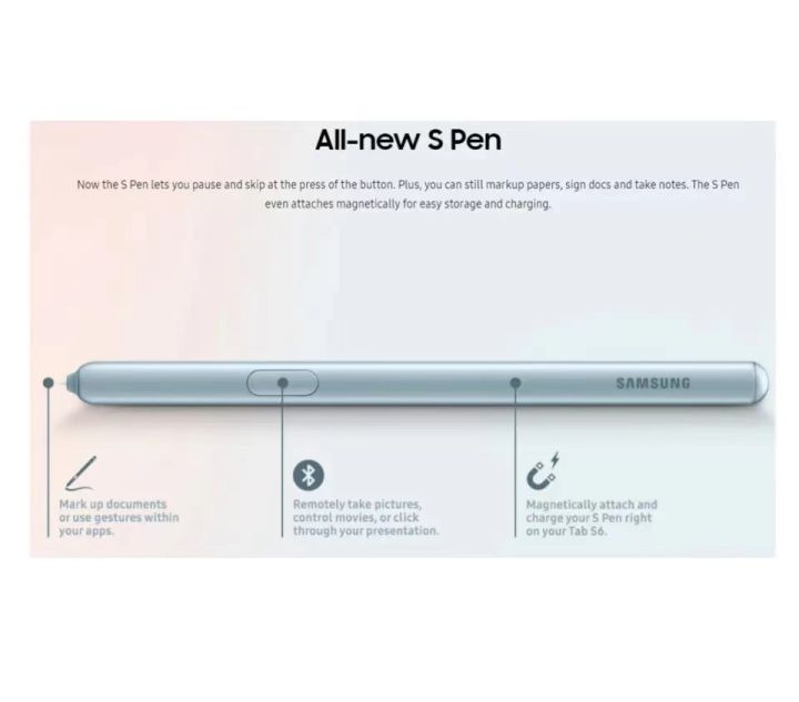 แท็บเล็ตของแท้สไตลัส-s-ปากกาสัมผัสปากกาสำหรับกาแลคซี่แท๊ป-s6-sm-t860-sm-t865เปลี่ยนเอสปากกาสัมผัสปากกาพร้อม-j76บลูทูธ