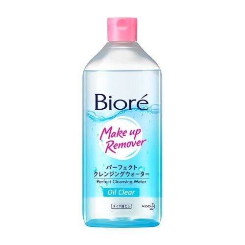 Biore Perfect Cleansing Water Oil Clear 400ml. บิโอเรเพอร์เฟคคลีนวิ่งวอ