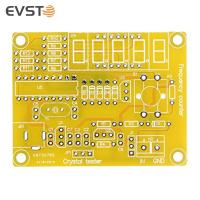 มิเตอร์นับความถี่คริสตัลออสซิลเลเตอร์1Hz-50MHz,แสดงตัวเลข5หลักโมดูลเครื่องนับความถี่ดิจิตอลพร้อมเคสกรอบ