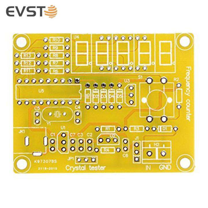 มิเตอร์นับความถี่คริสตัลออสซิลเลเตอร์1hz-50mhz-แสดงตัวเลข5หลักโมดูลเครื่องนับความถี่ดิจิตอลพร้อมเคสกรอบ