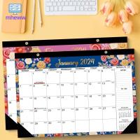 advent calendar กำหนดการรายสัปดาห์ ปฏิทินติดผนัง2024 สมุดวางแผนรายวัน 18เดือน เครื่องเขียนอุปกรณ์เครื่องเขียน รายปีปี กระดาษสำหรับตกแต่ง ปฏิทินภาษาอังกฤษ ของขวัญสำหรับนักเรียน