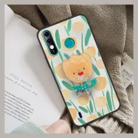 protective foothold Phone Case For Itel A56/A56 Pro drift sand Anti-dust glisten Anti-knock Durable Cute Dirt-resistant