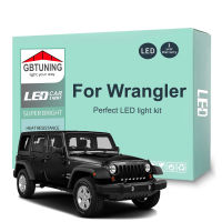 LED ภายในหลอดไฟสำหรับ Jeep Wrangler YJ TJ JK 1987-2013 2014 2015 2016 2017 2018รถอ่านโดม Trunk โคมไฟ Canbus