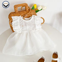 New Baby Girl Clothes Summer Jumpsuit for Kids Romper Birthday Party Outfit White Baby Shower Baptism Dress Princess Toddler