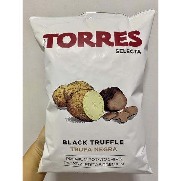 Torres Selecta Black Truffle Potato Chips 125g Lazada PH