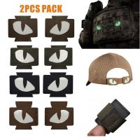 Cat Another Eyes on You Emboridery Patch Military Cap Backpack WOLLE Accessory Glow in Dark Tactical Decorative Patches Fashion Accessories