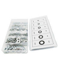 900 Pcs M3 M4 M5 M6 M8 M10 Stainless Steel Flat Washer Plain Washer Kit Screw Fastener Set Hardware Assortment Accessories