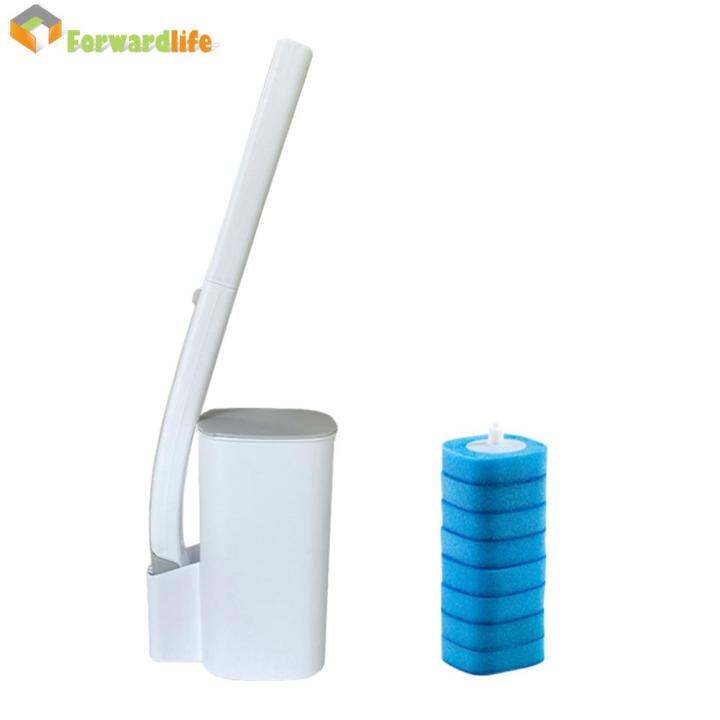 Toilet Brush Wands Set Replacement 24 Refills Toilet Bowl Cleaners