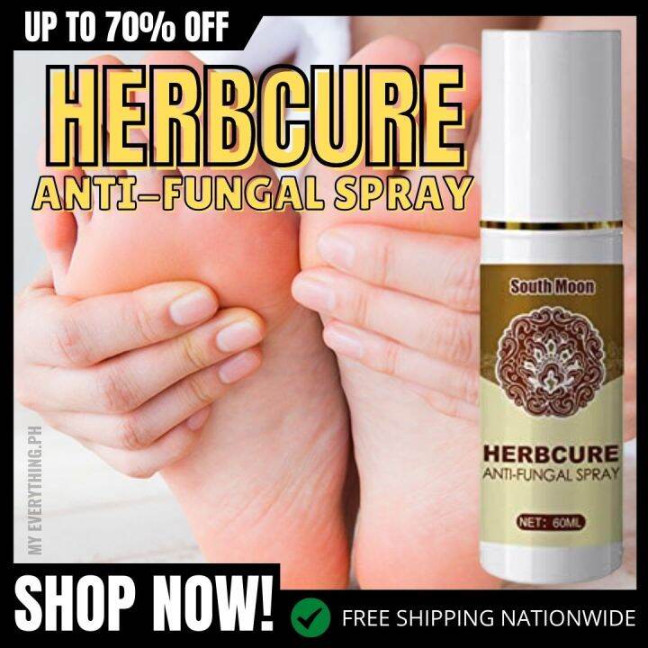NEW!! Herbcure AntiFungal Spray Prevent Toenail Fungus, Restoring