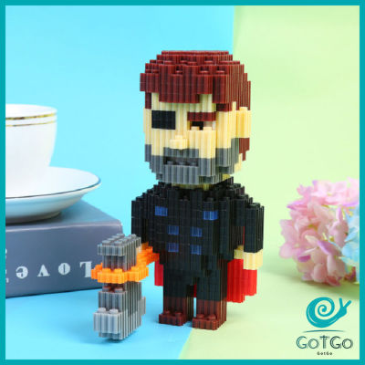 GotGo เลโก้ ซุปเปอร์ฮีโร่  กลุ่มอาคารสำหรับเด็ก ตัวต่อการ์ตูนเลโก้ Building Blocks มีสินค้าพร้อมส่ง