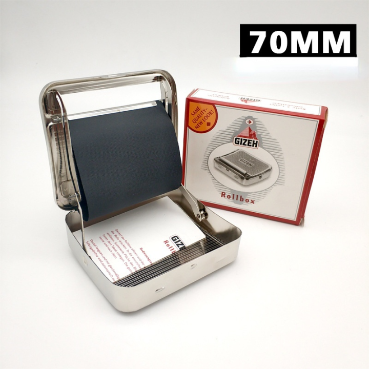 In Stock!! GIZEH Portable 70MM Metal Automatic Rolling Machine Rolling