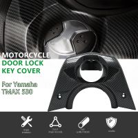 For Yamaha TMAX530 2012-2016 Key Lock Cover Fairing ABS Carbon Fiber Color Tmax 530 2012 2013 2014 2015 Electric Door Lock Cover