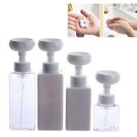 250/450/650ML Flower Soap Dispenser Foam Pump Bottle Kitchen Plastic Refillable Containers For Cosmetic Facial Cleanser Shampoo