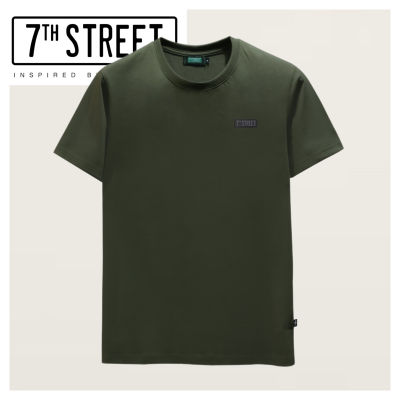 7th Street เสื้อยืด โลโก้ยาง รุ่น RLG007