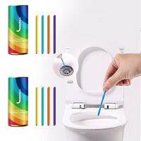 14pcs 1box Utility Plumbing Tub Decontamination Drain Kitchen Sink Filter Sani Stick Kitchen Sewer Cleaning Stick Random Flavor