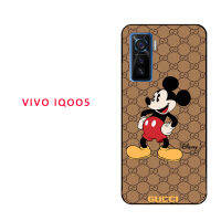 มาใหม่ล่าสุดเคสเคสมือถือซิลิโคนอย่างนุ่มสำหรับโทรศัพท์ VIVO IQOO5ขาตั้งโทรศัพท์ลวดลายเดียวกันและมีเชือกผูก