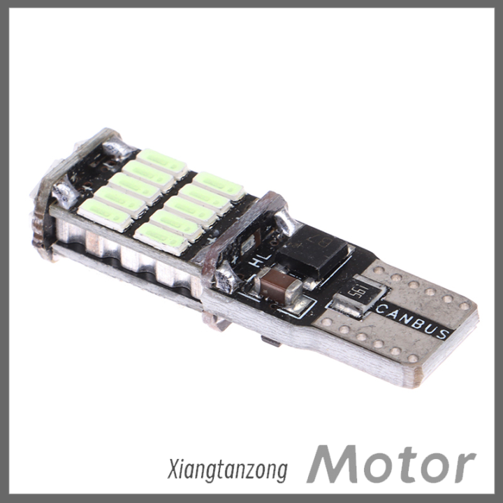 xiangtanzong-หลอดไฟแบบกว้าง-led-t10-w5w-หลอดไฟ-led-4014-26smd-1200lm-โคมไฟกว้างไฟอ่านหนังสือ1ชิ้น