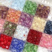 Fashion Accessories - 30pcs 8mm Color Five-pointed Beads Glass Loose Spacer - Aliexpress