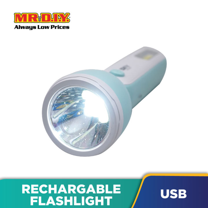 MR.DIY) USB Rechargeable LED Emergency Light