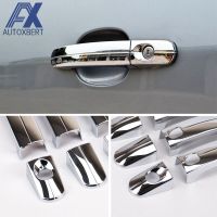 Newprodectscoming ABS 8ps Door handle Chrome cover Trim Set for Ford FOCUS Escape Kuga 2005 2017 accessories