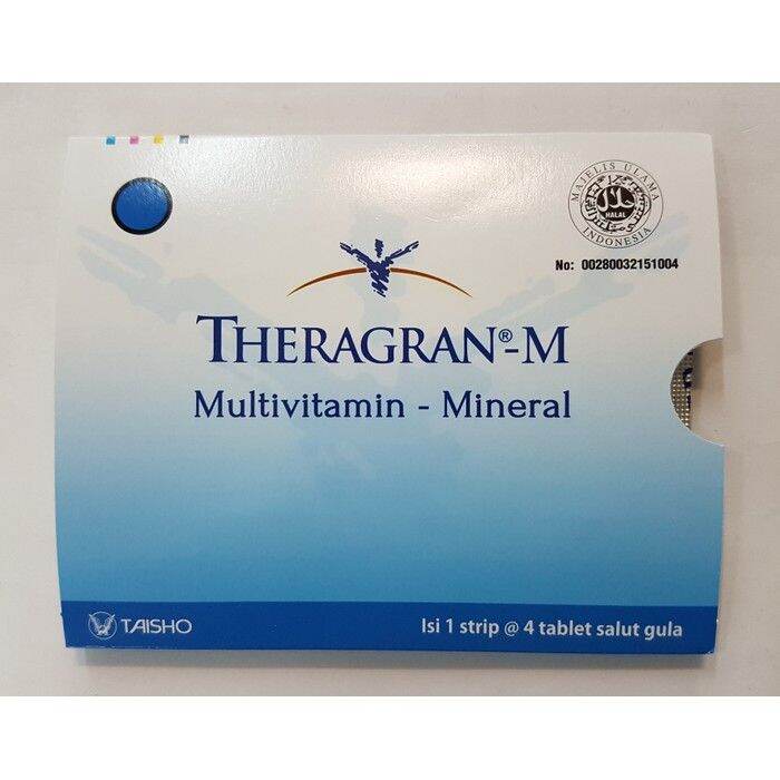 Theragran M Multivitamin Daya Tahan Tubuh | Lazada Indonesia