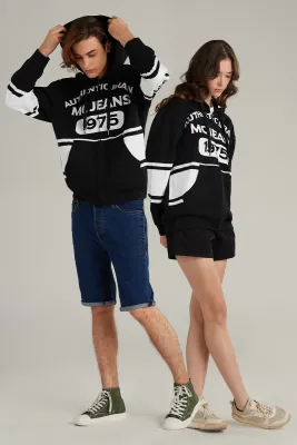 Mc JEANS เสื้อกันหนาว สเวตเตอร์ Unisex สีดำ MJHP194