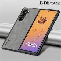 เคสโทรศัพท์ใหม่สำหรับ Samsung Galaxy Z Fold5 ผสมเนื้อขนสัตว์เนื้อนุ่มสีด้านผสมดีไซน์ป้องกันการเคาะตัวผู้สำหรับ Samsung Galaxy ZFold 5