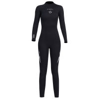 3mm Neoprene+Nylon Full Body Skin Wetsuit Swimsuit Women Bodysuit Wet Suit Keep Warm Surfing Scuba Snorkeling Spearfishing Suit