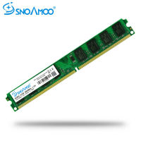 SNOAMOO Desktop PC ใช้ DDR2 2GB Ram 800MHz 667Mhz PC2-5300U CL5 240Pin หน่วยความจำ1.8 V สำหรับ In AMD Compatible Computer Memory