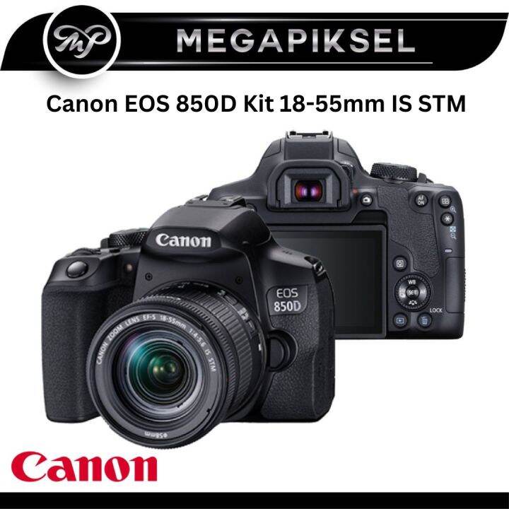 Canon EOS 850D Kit 18-55mm IS STM | Lazada Indonesia