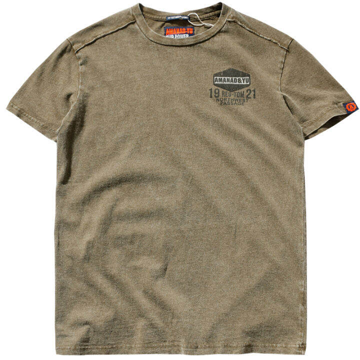 off-road-outfitters-washed-out-solid-color-tee-t-shirt-mens-fashion-light-brushed-cotton-summer-casual-sporty-outdoor-clothes