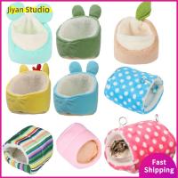 JIYAN2866 Cute Cage Rabbit Fleece Guinea Pig Mat Hamster Sleeping Bed Small Animal House Warm Pad