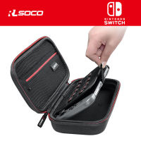 RLsoco Nintendo Switch Storage Bag NS Bare Metal Portable Bag Hard Case Cover NS Organize Storage Box