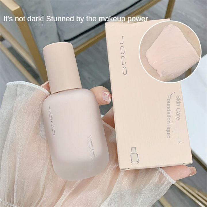 Pickme Store Cod Joco Lightweight Liquid Foundation Matte Cream Smooth Long Wear Oil Control