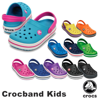 รองเท้า Crocs Band Kids สวย ทน ใส่สบาย 26---35 พร้อมส่งทุกค