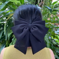 hair bow โบว์ติดผม กิ๊บติตผม เน็ตติดผม คลุมผม อุปกรณ์ตกแต่งผม เครื่องประดับผม แฟชั่น โบว์พยาบาล ข้าราชการ โบว์ใหญ่