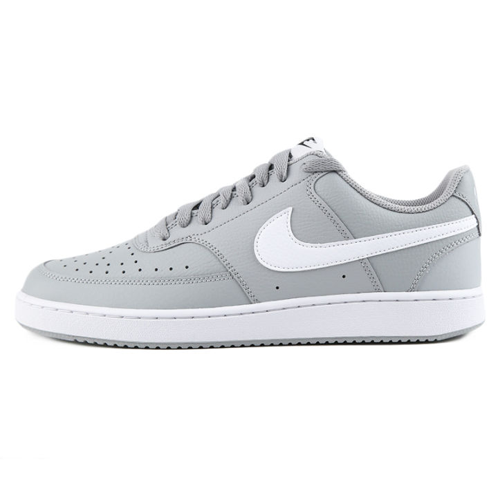 Nike men's shoes COURT VISION AF1 Air Force No.1 white shoes sports ...
