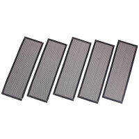 beigao78794721 5pcs PVC DUST FILTER Universal DIY SHIELD แผ่นหลังสำหรับแชสซีคอมพิวเตอร์ I/O