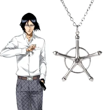 Anime Chainsaw Man Necklace Denji Cosplay Triangular Pull Ring