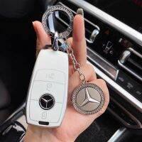 BENZ ทุกรุ่น พร้อมเคสกุญแจรถยนต์ Key cover ปลอกกุญแจ เคสกุญแจรีโมท รุ่นกุญแจพับ การออกแบบแฟชั่น