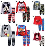 COD SDFGDERGRER Kids Boys Printed Cartoon Pajamas Outfits Suit Mickey MC Queen Childrens Nightwear Casual Homewear